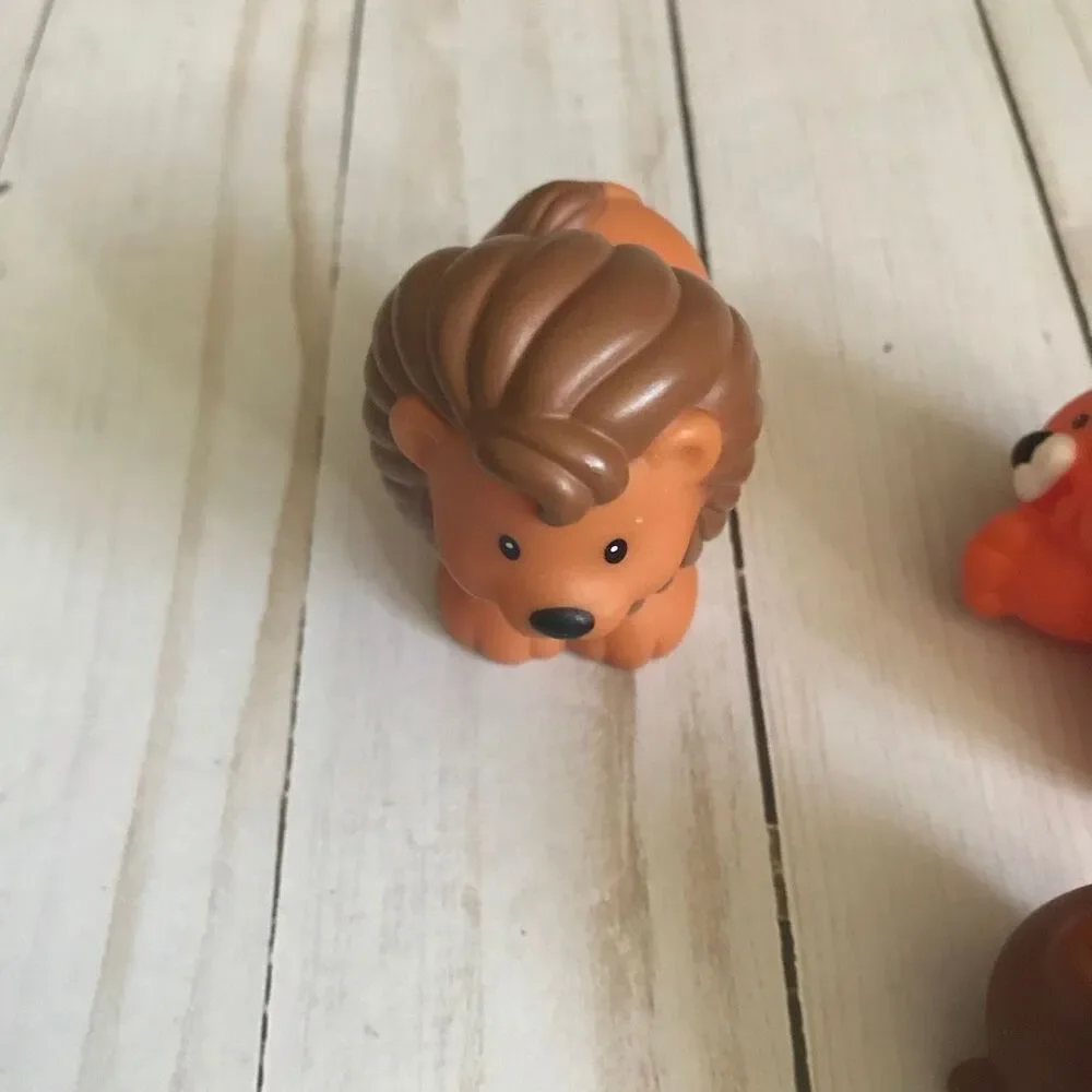 Fisher Price Little People 6 of Zoo Animals toddler toys lot collect